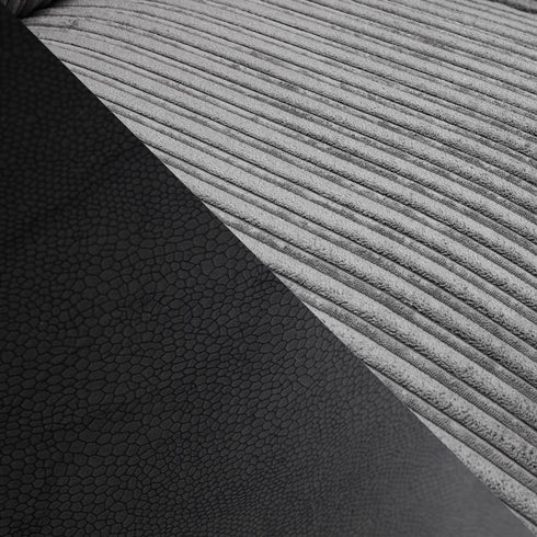 Clara Sofa Black/Grey 3 Seater Fabric View